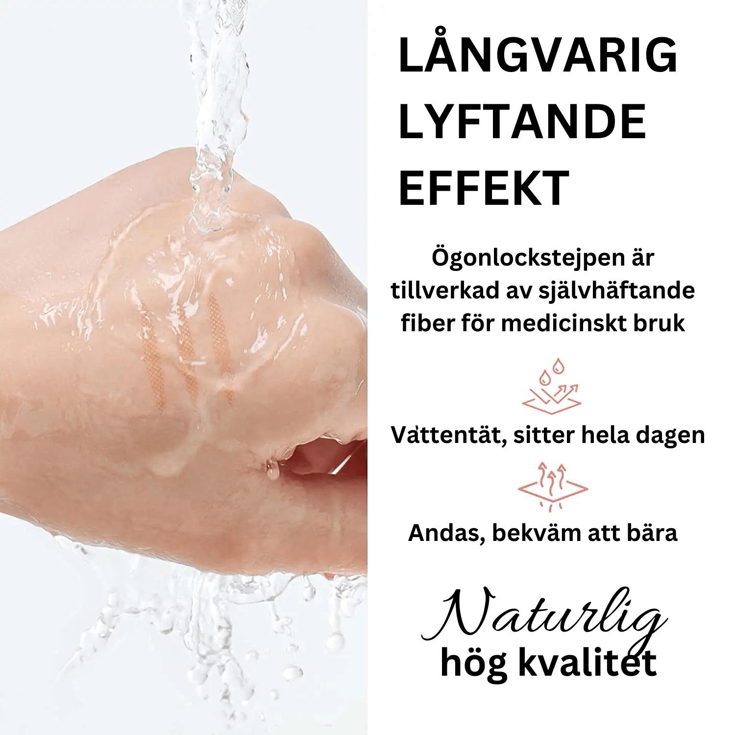 Korrigerande remsor för ögonlock™