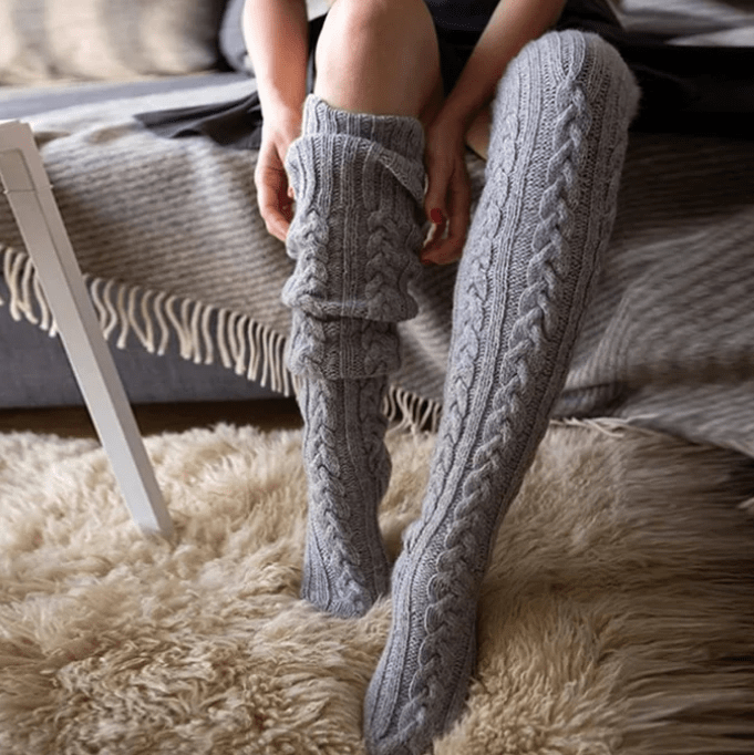 Alvobutik ™ | Lårhöga strumpor