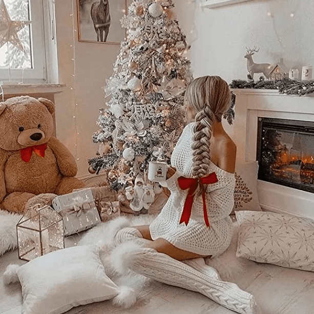 Alvobutik ™ | Lårhöga strumpor