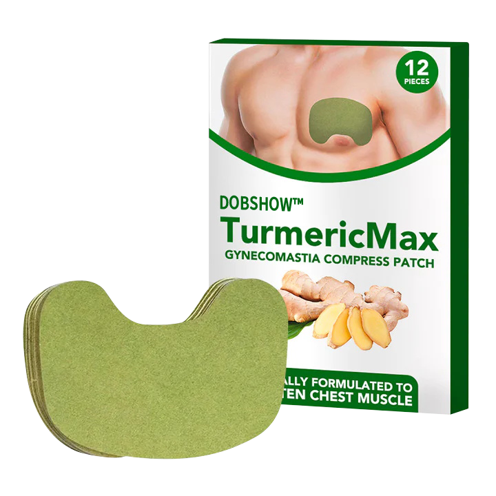 Alvobutik™  TurmericMax Kompressplåster för gynekomasti🍃💪