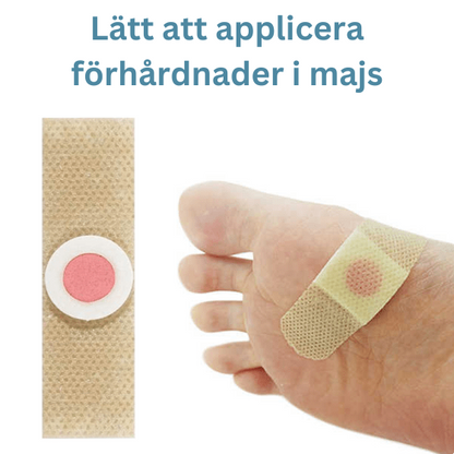 Alvobutik ™ - FootCorn Plåster för avlägsnande av förhårdnader