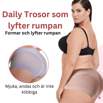 Alvobutik™ - Sömlösa formande trosor i issilke med hög midja