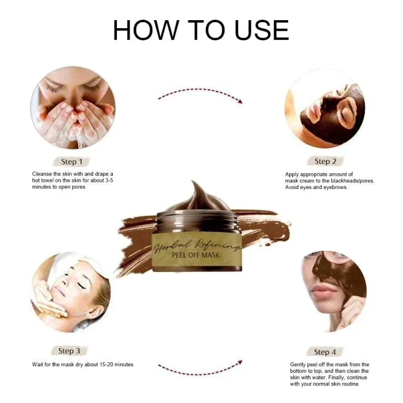 Alvobutik ™ Herbal Refining Peel-Off Ansiktsmask