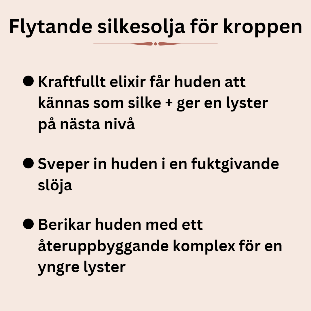 Flytande silkesolja för kroppen™