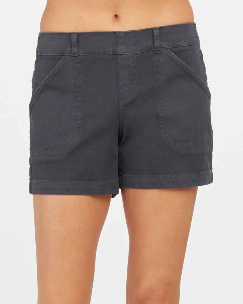 Alvobutik ™ - Stretchshorts i twill för kvinnor